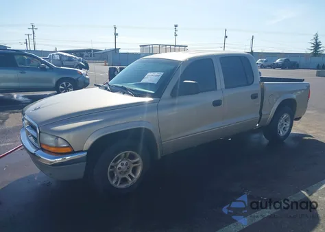 2004 Dodge Dakota Slt из США, поврежденный, VIN 1D7HL48N44S504617